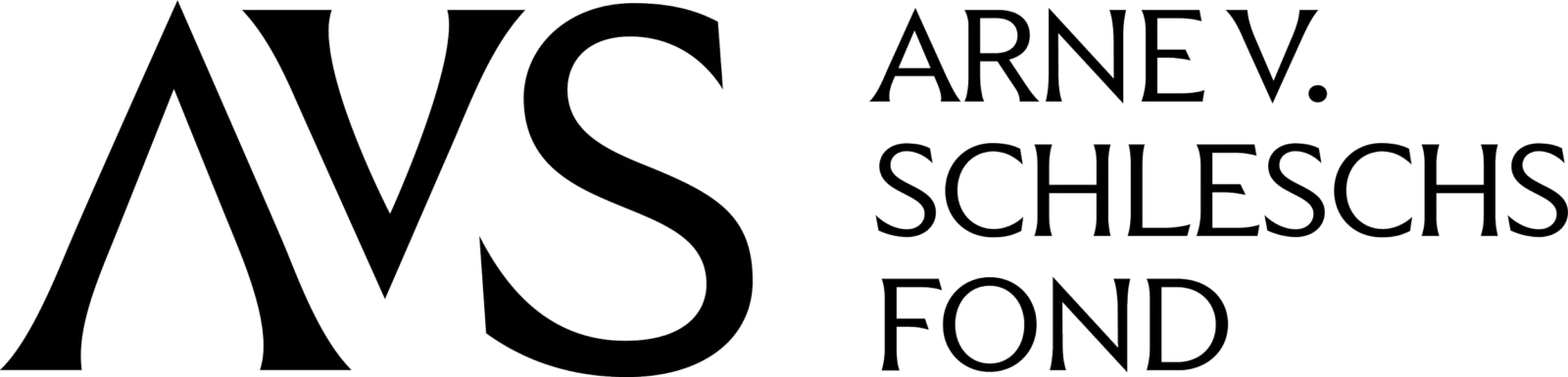 Logo: Arne V. Schleschs Fond